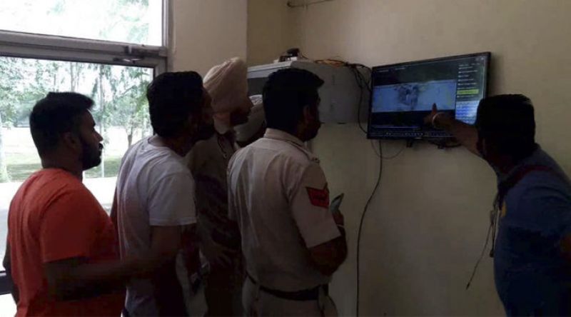 CCTV footage checking