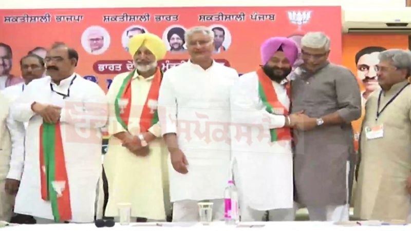 Former Punjab Congress ministers and Mla join BJP