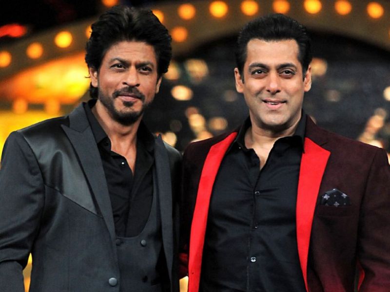 Shahrukh Khan and Salman Khan  Shahrukh Khan and Salman Khan