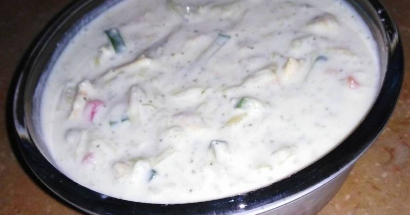 Pumpkin raita 