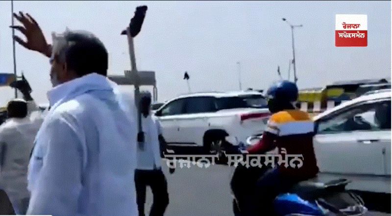 Farmers and BJP workers clash at Ghazipur border