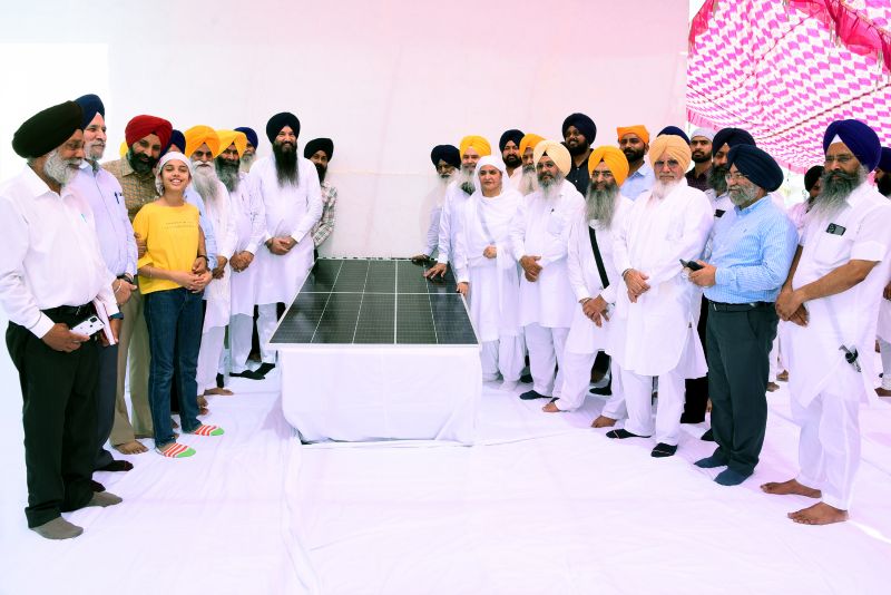Inauguration of Solar Power Plant at Sri Darbar Sahib