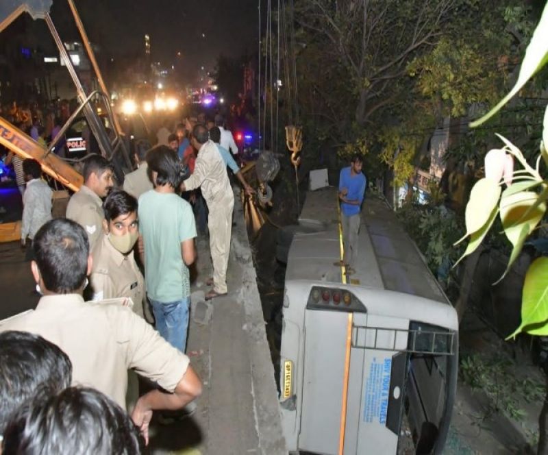 Major accident in Ghaziabad