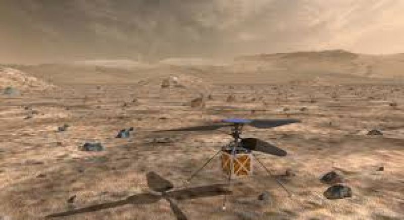 nasa is sending helicopter to mars