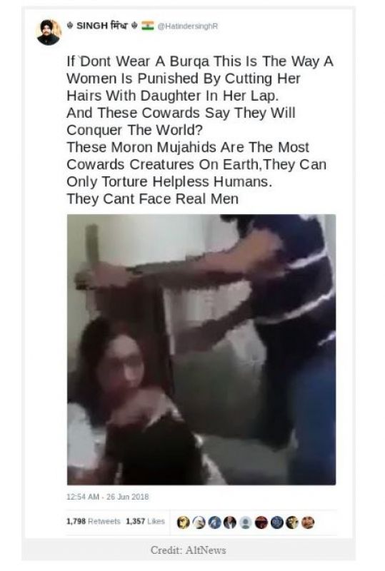 Fake News Hair Cutting Women