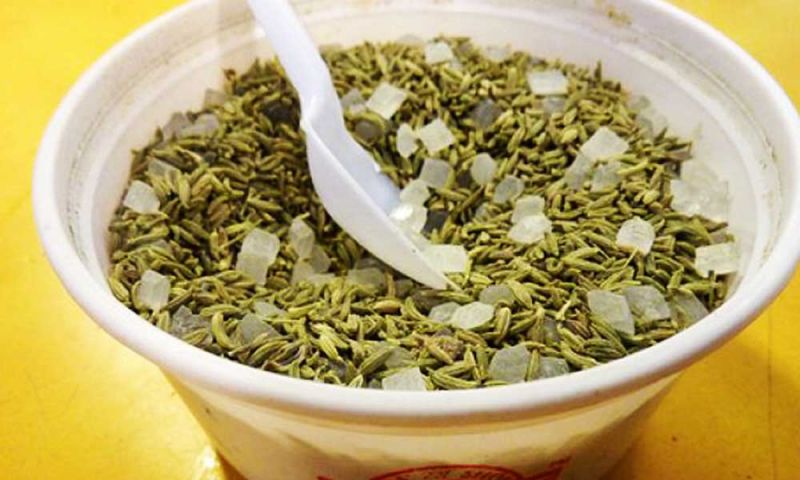 lump sugar and  fennel lump sugar and  fennel