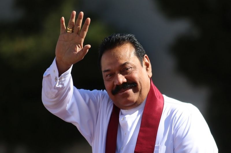 Sri Lankan PM Mahinda Rajapaksa