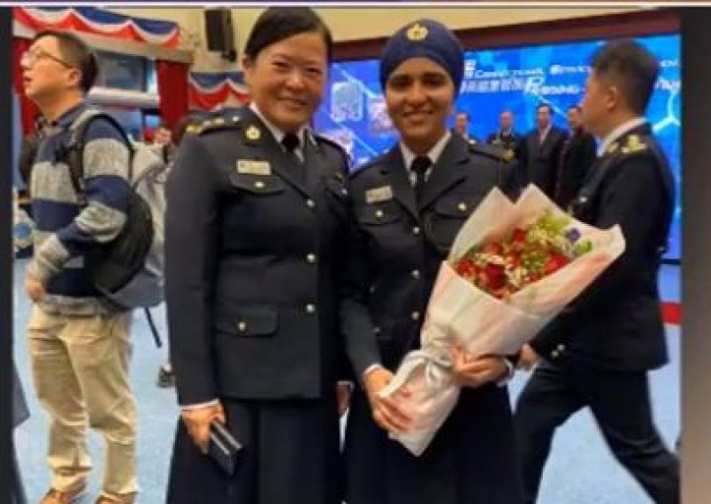 Sukhdeep Kaur Officer in the Hong Kong Jail Department