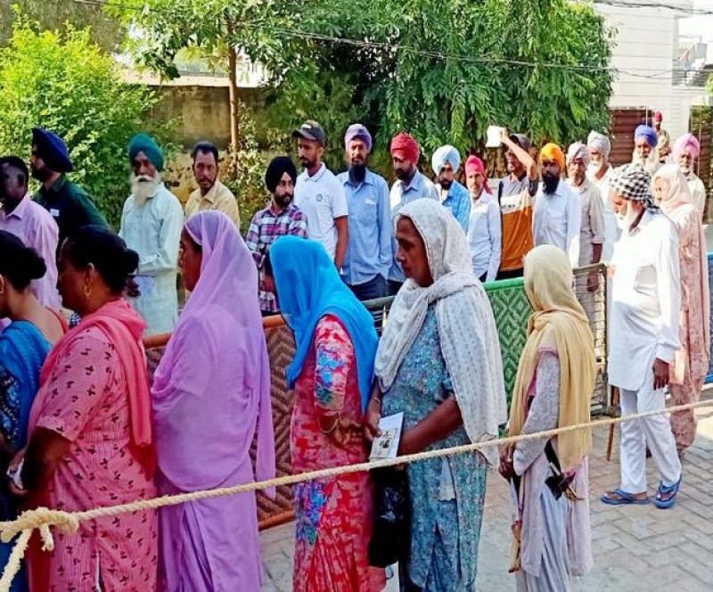 Punjab By-Election 2019 : Voting on 4 Assembly seats 
