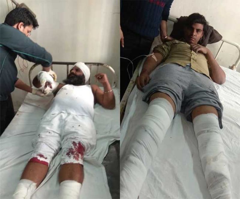 ਹਮਲੇ 'ਚ ਜਖ਼ਮੀ ਲੋਕ