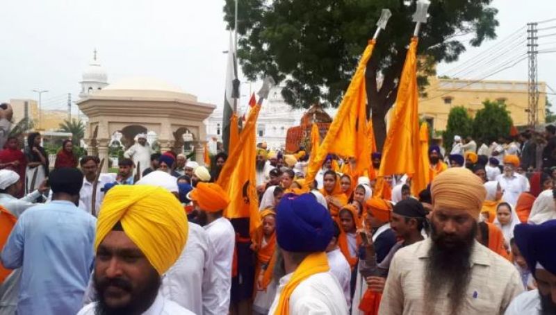 Nagar Kirtan from Gurdwara Sri Nankana Sahib Pakistan