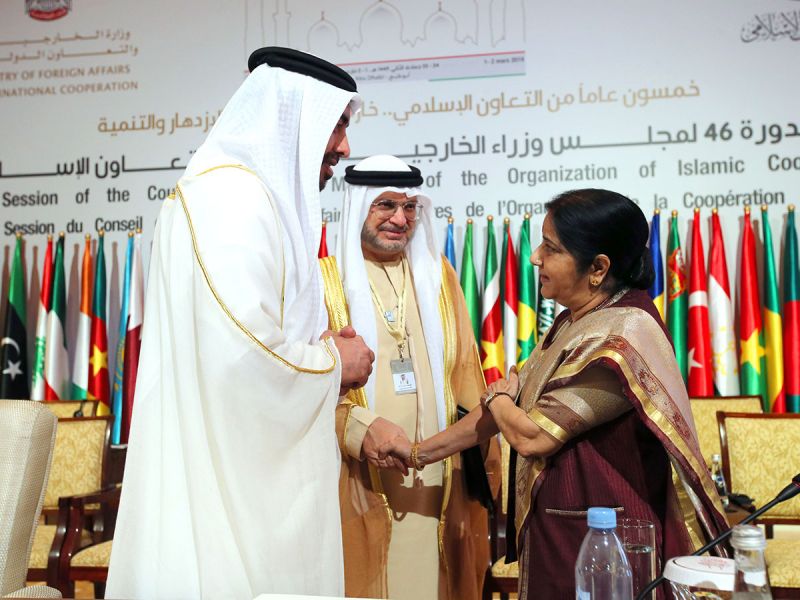 Sushma sawaraj in OIC