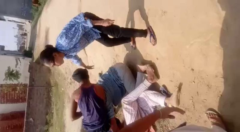 Video of father-in-law beating daughter-in-law goes viral in Gurdaspur