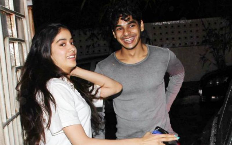 jhanvi kapoor and ishaan khatter