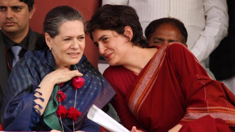 Priyanka Gandhi And Sonia Gandhi