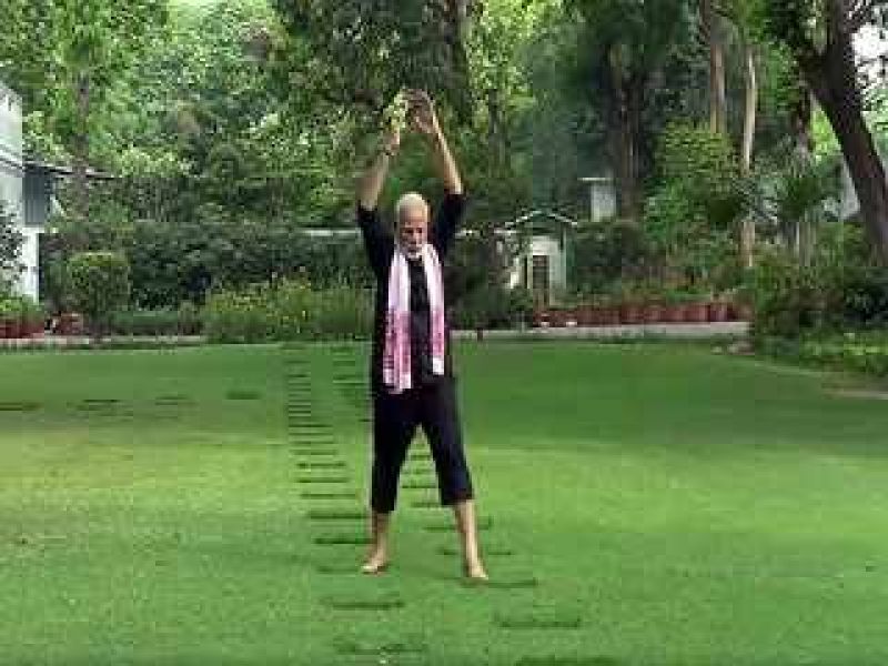 Modi's fitness