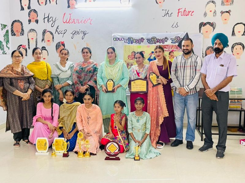 Team Fight for Right celebrates' Teeyan at Jyoti Saroop Kanya Asra Kharar  Team Fight for Right celebrates' Teeyan at Jyoti Saroop Kanya Asra Kharar