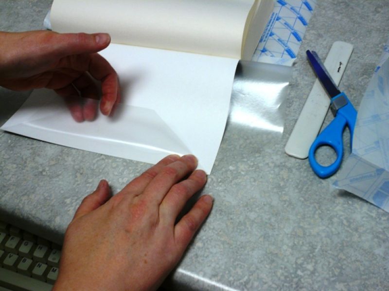 now students cannot put plastic cover on books and notebooks