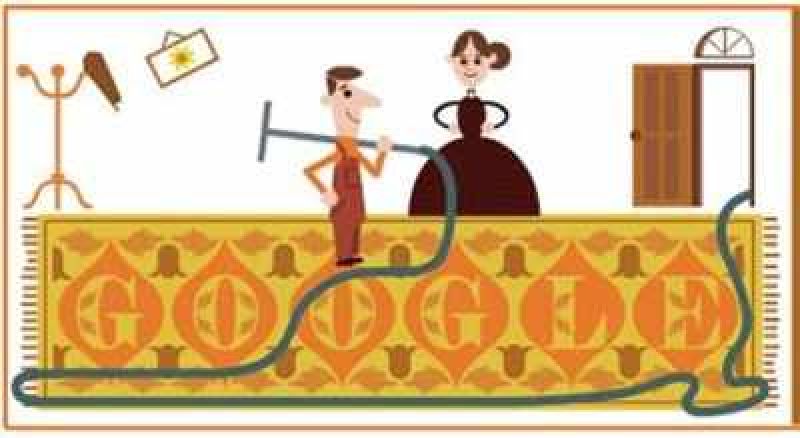 Google Doodle vacuum cleaner