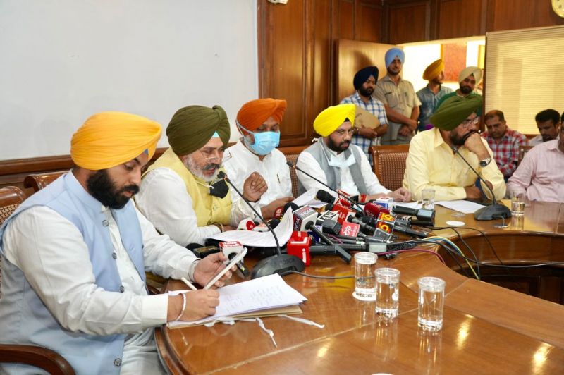 Five Punjab Cabinet ministers present 'report card'; claim almost all Budget targets met 