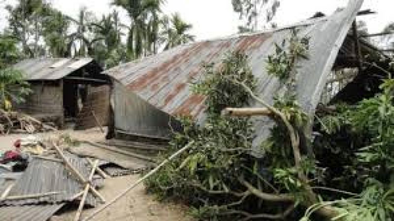 1800 houses damaged due to storm tripura