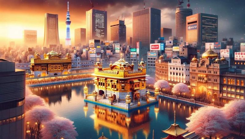 AI creates pics of Sri Harmandir Sahib at world's famous places