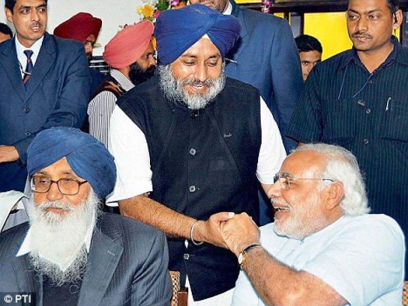 badal , modi