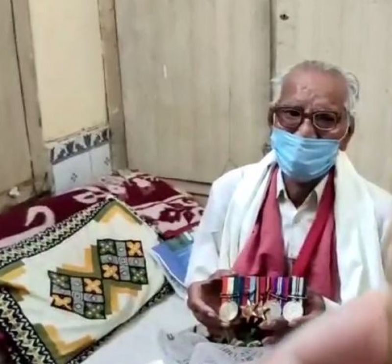 99-year-old Army veteran donates Rs 1 lakh for Covid-19 relief work 99-year-old Army veteran donates Rs 1 lakh for Covid-19 relief work