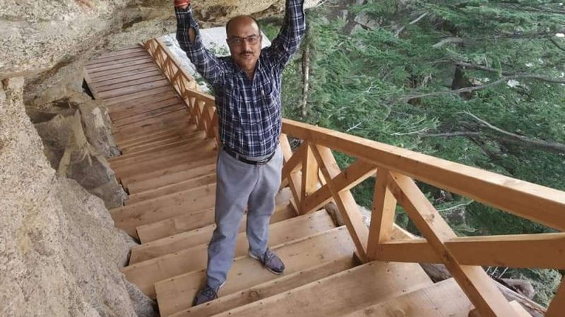 150-year-old skywalk in Uttarkashi's Nelong Valley opened after 60 years defaced by tourists 150-year-old skywalk in Uttarkashi's Nelong Valley opened after 60 years defaced by tourists