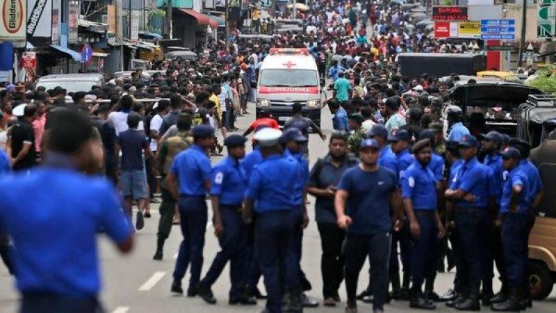 Bomb Blast in Sri Lanka