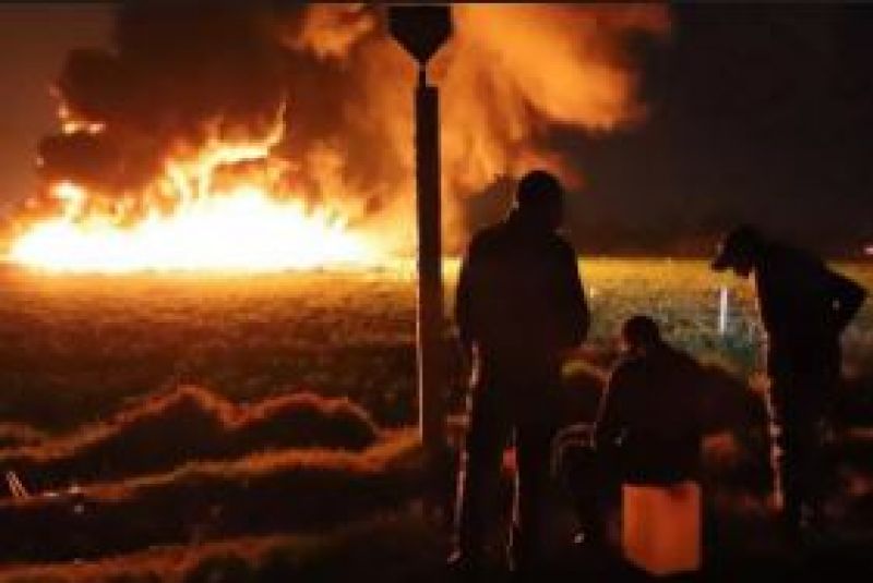 US Fuel Pipeline Blaze in Mexico
