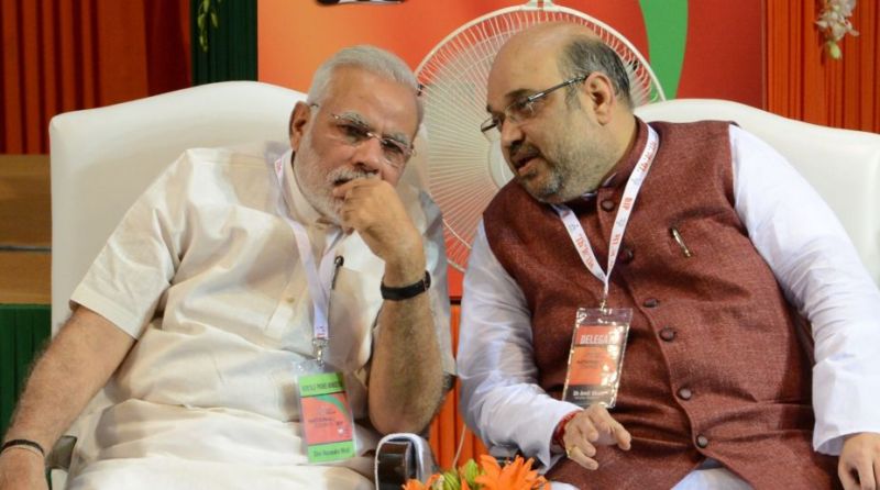 Amit Shah With Narender Modi