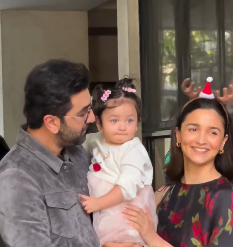 Ranbir Kapoor-Alia Bhatt reveal daughter Raha Kapoor’s face