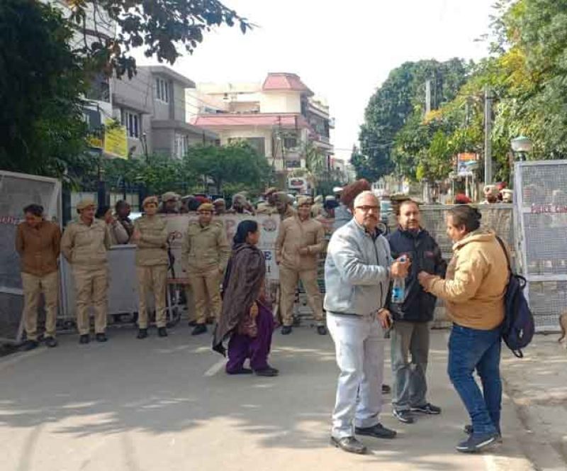 Protest by Unemployed Youth