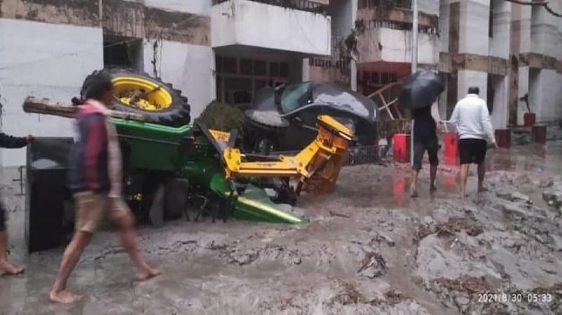 Cloudburst once again in Uttarakhand,