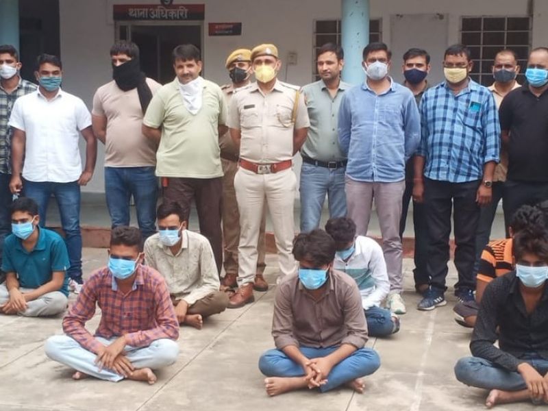 Gangs arrested by Alwar Police