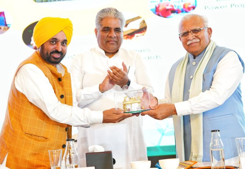 CM flags of immediate release of pending share of Taxes and RDF before union environment minister