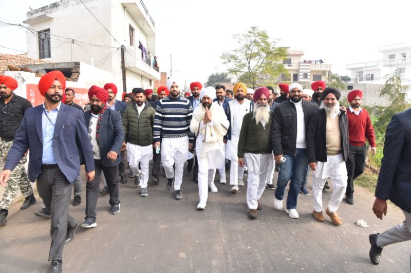 CM Channi paid obeisance at Gurudwara Sri Katalgarh Sahib 