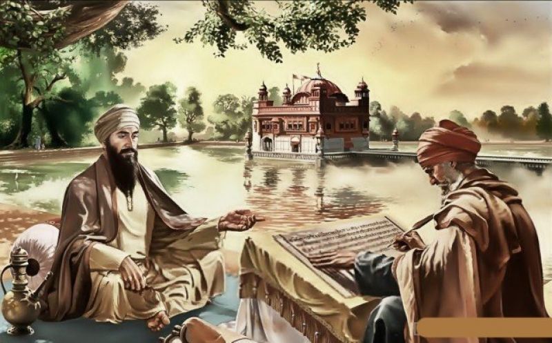 Completion of guru Granth sahib g Completion of guru Granth sahib g