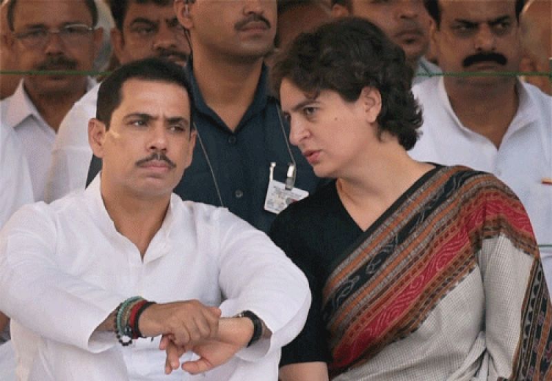 Priyanka Gandhi and Robert Vadra