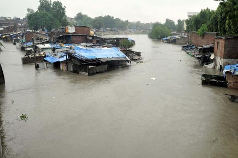 Heavy rain in Gujarat