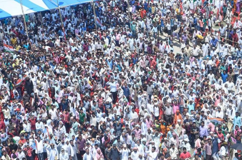 Rahul Gandhi rally in Bihar
