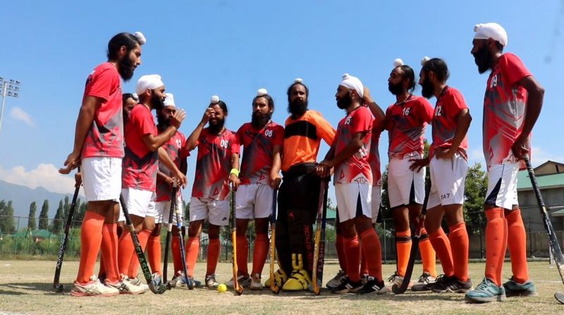 (Hockey tournament kicks off for first time in Kashmir Valley) 
