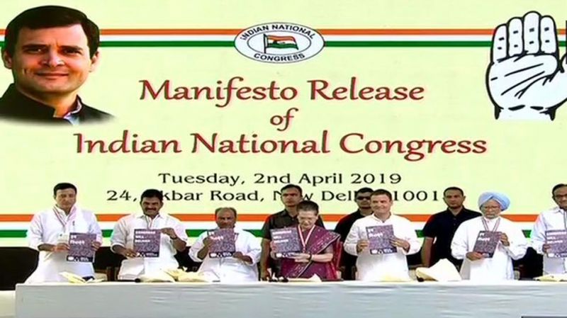 Election manifesto of congress