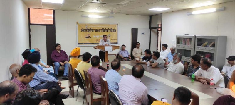  Joshi Foundation Organizes Anti Drugs Awareness Program In Sector 15 Community Center