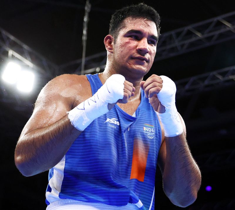 Sagar Ahlawat settles for silver on international debut