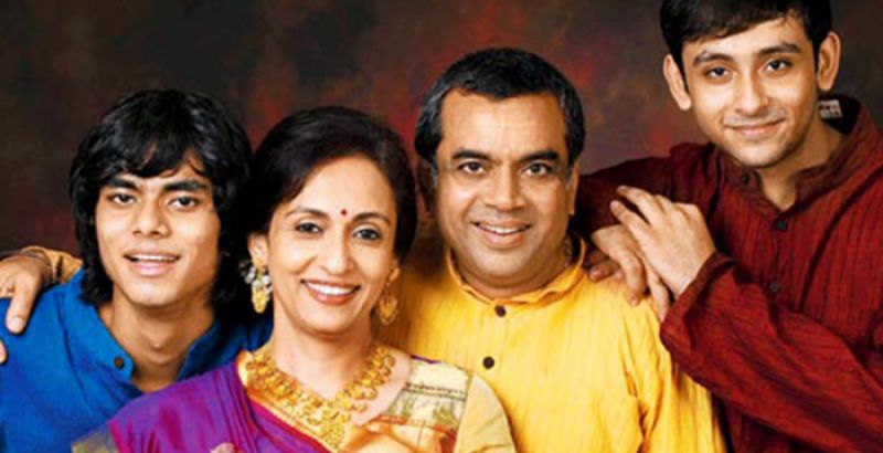 Paresh Rawal family