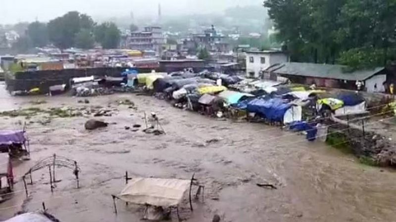 Flood in Himachal Pradesh