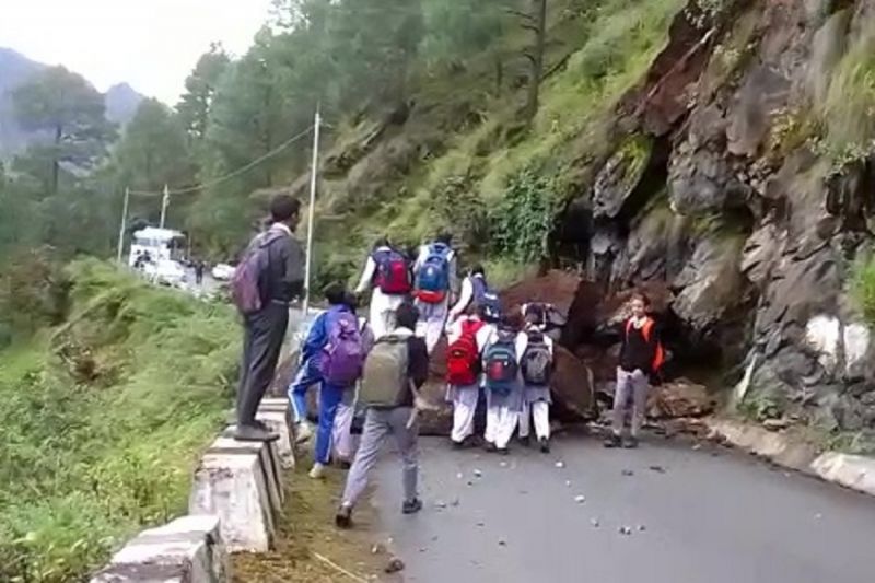 In Uttarakhand, the fallen mountains again 