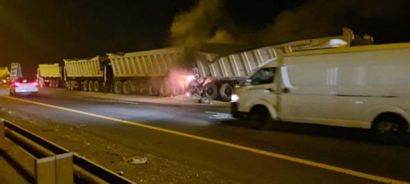 Terrible road accident in Kuwait, burnt Punjabi youth alive in Tralee